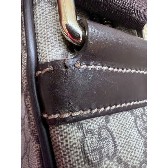 GUCCI GG Supreme Coated Canvas Shoulder Crossbody Unisex Messenger Bag - Picture 6 of 16